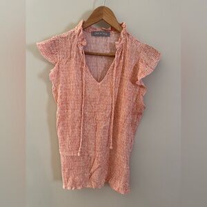 Pixie + ivy textured blouse